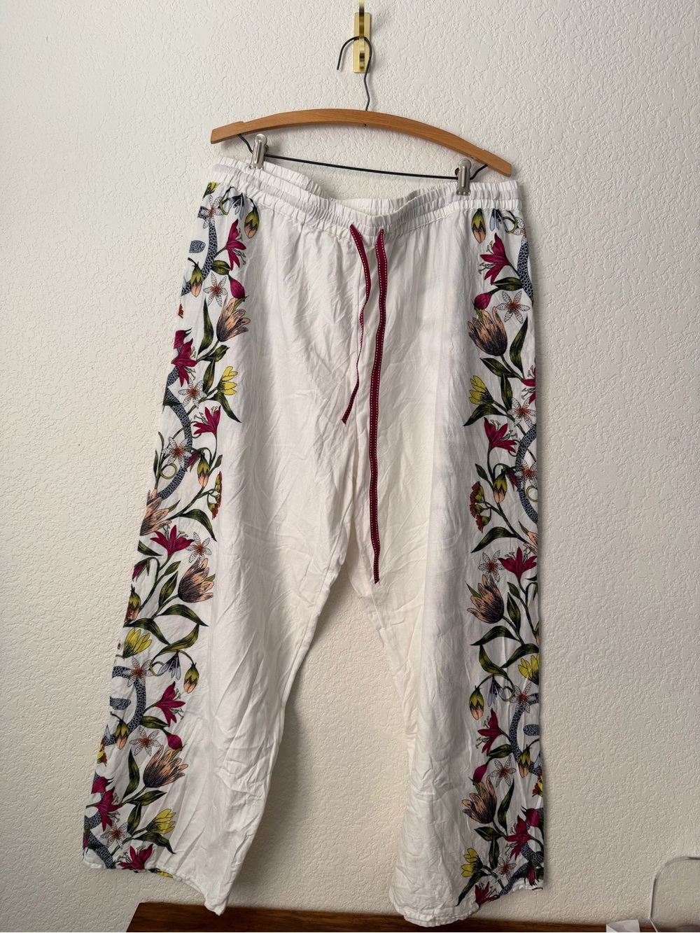 Victoria Garcia for Anthropologie Wide-Leg Flannel Pajama Bottoms XL Set - Picture 8 of 12
